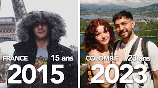 LE VOYAGE QUI MA CHANGE LA VIE  JE SUIS RETOURNE EN COLOMBIE APRES 8 ANS VLOG 01 [upl. by Annoyek532]