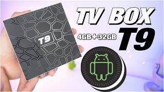 PROBANDO LA NUEVA TV BOX SUNVELL T9 CON ANDROID 81 4GB32GB [upl. by Moseley]