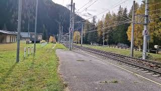 Durchfahrt des EuroCity 114 quotWörtherseequot am 30102023 in der Hst Tauerntunnel [upl. by Astera]