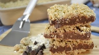 No Bake Chocolate Oat Bars Recipe  RadaCutlerycom [upl. by Podvin]