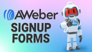 How To Create an AWeber Email Signup Form [upl. by Procter]