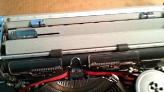 1957 Olympia SM3 typewriter REVIVED amp READY TO WRITE [upl. by Greg618]