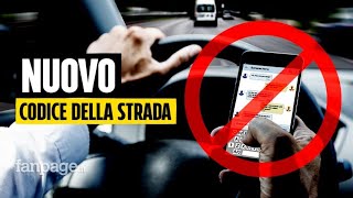 Stretta su cellulare e alcol limitazioni per gli autovelox le regole nel nuovo Codice della Strada [upl. by Niram]