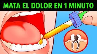 10 Maneras de aliviar un dolor de muelas en un minuto [upl. by Lednor]