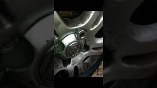 How to remove a locking wheelnut NOT httpwwwlockingwheelnutsremovedcom [upl. by Aenehs274]