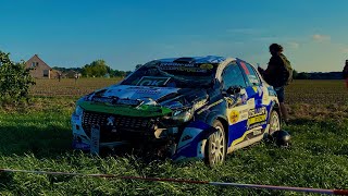 YPRES RALLY 2024 🇧🇪  BIG CRASHES Reynvoet  Hodenius amp OSullivan [upl. by Toby]