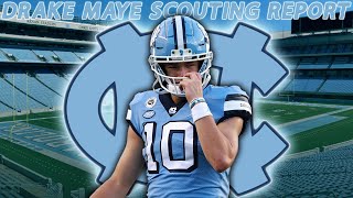 Drake Maye A Detailed Scouting Report [upl. by Cecily]