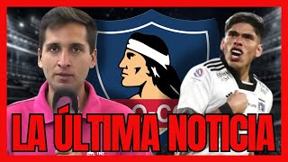 🔴¡URGENTE CONFIRMACIÓN  EL FUTURO DE CARLOS PALACIOS POR DANIEL ARRIETA ¿LEJOS DE COLO COLO [upl. by Anuahsat442]