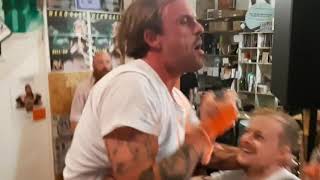 IDLES  Never fight a man with a perm  Spillers Records Cardiff Wales 7TH September 2018 [upl. by Ylak547]