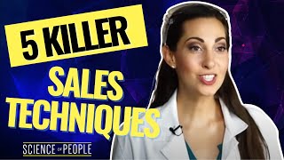 5 Science Backed Sales Techniques [upl. by Albright]