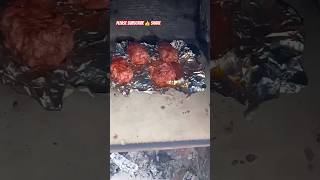 Stone baked chicken breast smallgarden 🇬🇧 outdoorliving baking chickencheese outdoorcooking [upl. by Mokas]