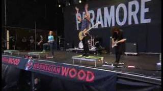 Paramore  Misery Business Norwegian Wood 2008 [upl. by Zurheide]