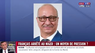 Français arrêté au Niger  un moyen de pression [upl. by Hellene]