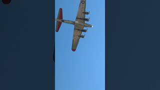 B17 flies over the Air Zoo aviation [upl. by Ralyks]