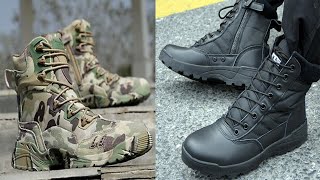 Top 10 Best Tactical Combat Military amp Survival Boots [upl. by Astred]