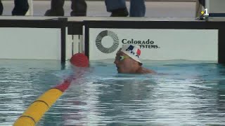 Jeux des Iles Ambroise Petit La Réunion remporte la Finale 400 m Quatre Nages [upl. by Shandie297]