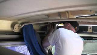 Vanagon Westfalia Tent Install with the top on [upl. by Masry]