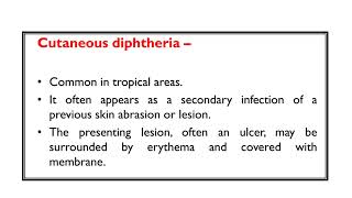 Diphtheria Video No 369 [upl. by Limaj295]