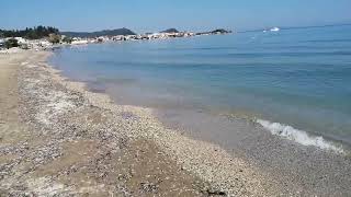 Megali Beach Walk Sidari July 2024 Corfu [upl. by Sholem411]