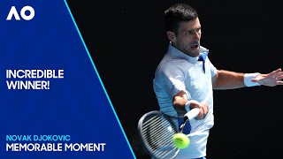 Amazing Ball Striking from Novak Djokovic  Australian Open 2024 [upl. by Garvey]