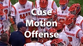 Cuse Motion Offense  Lacrosse  POWLAX [upl. by Astor863]