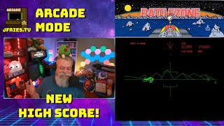 Highlight Arcade Mode  Battlezone  New High Score  24000 [upl. by Krahmer]