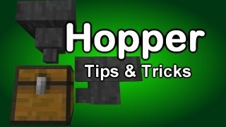 Minecraft Hopper Tutorial Part 1 [upl. by Yecniuq]