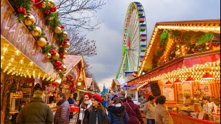 Paris 🇫🇷 Christmas Market in Tuileries Garden 2023 paris france travel tour travelvlog [upl. by Jarietta]