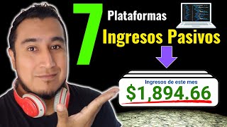 💻 7 Plataformas que PAGAN de Forma Recurrente 💰INGRESOS PASIVOS💰 [upl. by Nabois823]