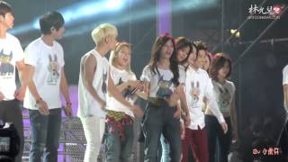 131019 SMTOWN Live World Tour III In ë² ì´ì§ SNSD Ending [upl. by Atcele364]