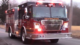 Queen City Hose Company 8 Engine 26 Responding [upl. by Derrej536]