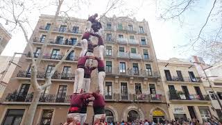 3d7 Diada Santa Madrona Poble Sec Barcelona 170324 [upl. by Sokcin501]