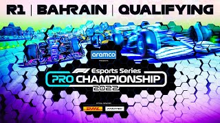 2022 F1 Esports Series Pro Championship Round 1 Qualifying [upl. by Harwin]