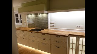 Ikea Kitchen Project  Bodbyn Landhausküchen DIY [upl. by Oicnoel916]