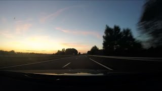 Roadtrip 2016 44  France A39 L Autoroute Verte Aire de Service du Poulet de Bresse to A36 [upl. by Anselme]