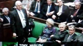 House of Commons  Betty Boothroyd pounces [upl. by Nanfa]