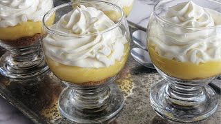 Verrine Citron Speculoos et Crème Chantilly au Mascarpone Dessert facile rapide et frais [upl. by Adniralc]