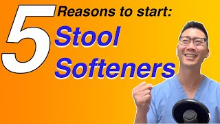 5 reasons to start Stool Softeners [upl. by Jerrine]