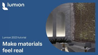 Discover the new PBR material workflow in Lumion 2023 [upl. by Etnahsa444]