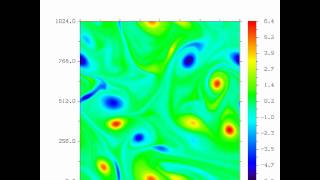 Decaying twodimensional turbulence [upl. by Vonny]