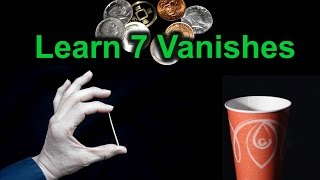 Learn 7 Vanishes Easy Magic Tricks [upl. by Jarrow767]