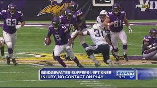 Bridgewater suffers knee injury [upl. by Anital]