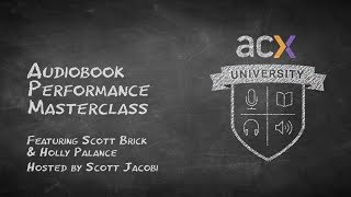 Audiobook Performance Masterclass [upl. by Ruphina88]