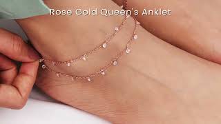 A Treat for your feet Beautiful anklets by GIVA Jewellery [upl. by Odnavres]