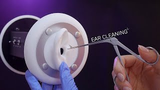 ASMR Realistic Ear Cleaning  Pulling Out No Talking [upl. by Alysoun]