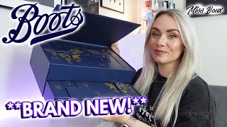 BOOTS 24 DAY PREMIUM BEAUTY ADVENT CALENDAR 2023  FIRST EVER BOOTS CALENDAR ONLY £99  MISS BOUX [upl. by Seda256]