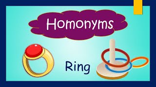 Homonyms Words List of Homonyms Homonyms Pictures  Homonyms English Grammar  Kids Entry [upl. by Elnora328]