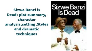 Sizwe Banzi is dead Plot Summary Character analysis Themes Setting and Dramatic techniquesIJMB [upl. by Ardnic991]