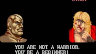 SF2 World Warrior Extreme Difficulty Edition Sagat Playthrough [upl. by Evans]