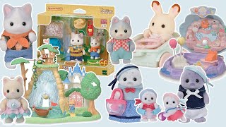 Seal family Waterfall playset and more 2023 new releases  Sylvanian Families シルバニアファミリー [upl. by Oruasi]